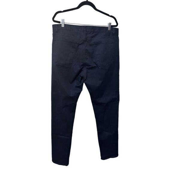 Theory Classic Solid Dark Blue Cotton Blend Straight Leg Chino Pants Size 36 - Picture 7 of 11